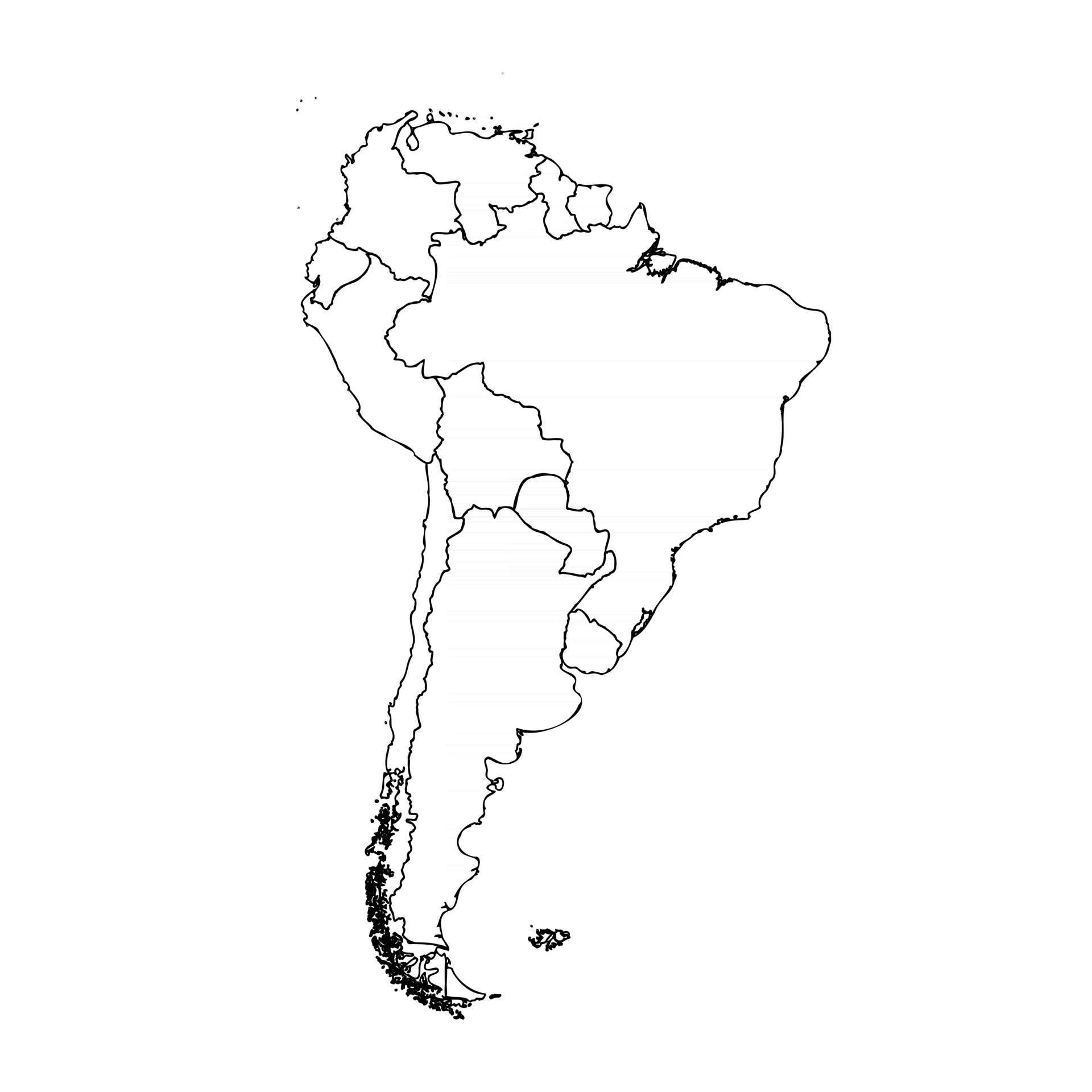 doodle-map-of-south-america-with-countries-2549169-vector-art-at-vecteezy