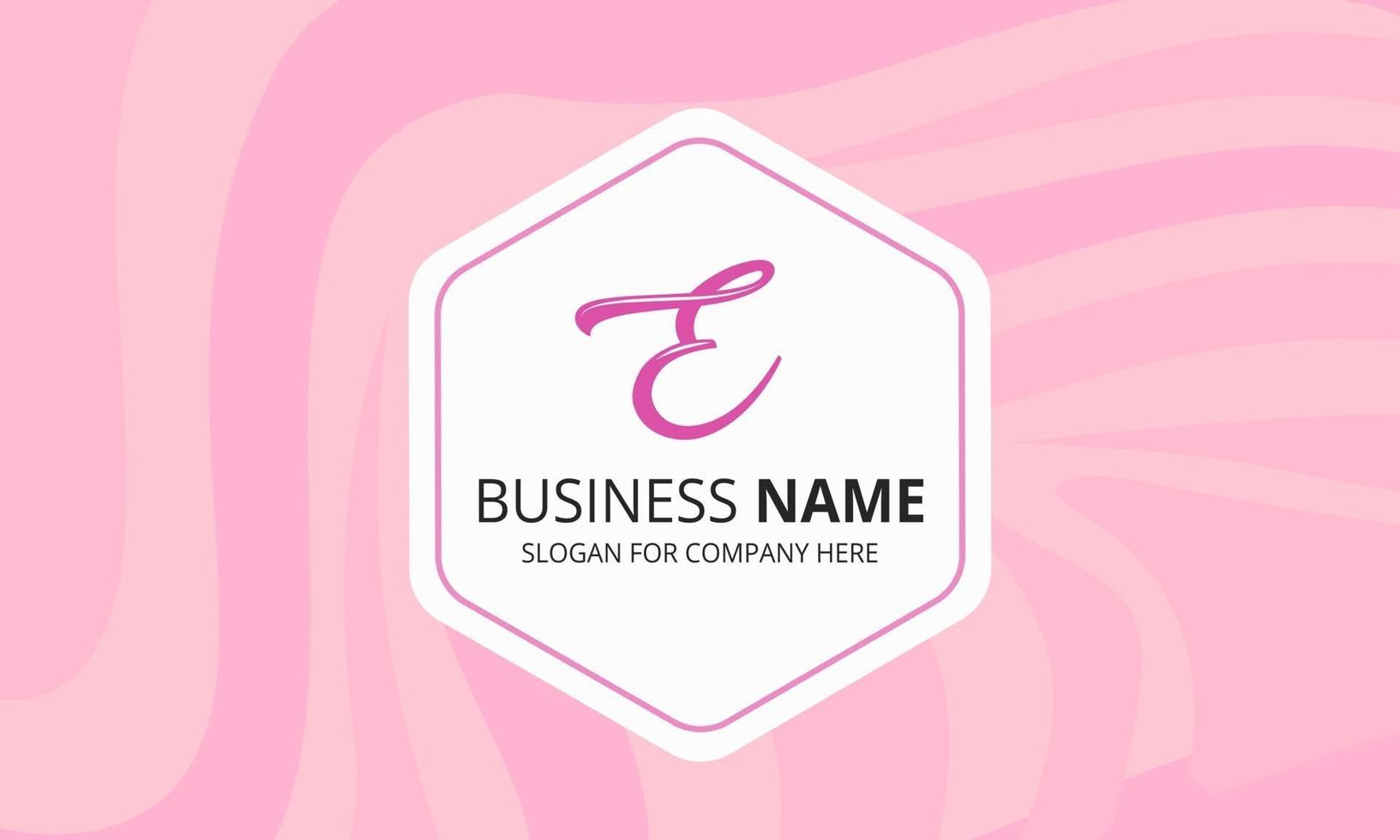 Modern Pink Business Background With Waves vector