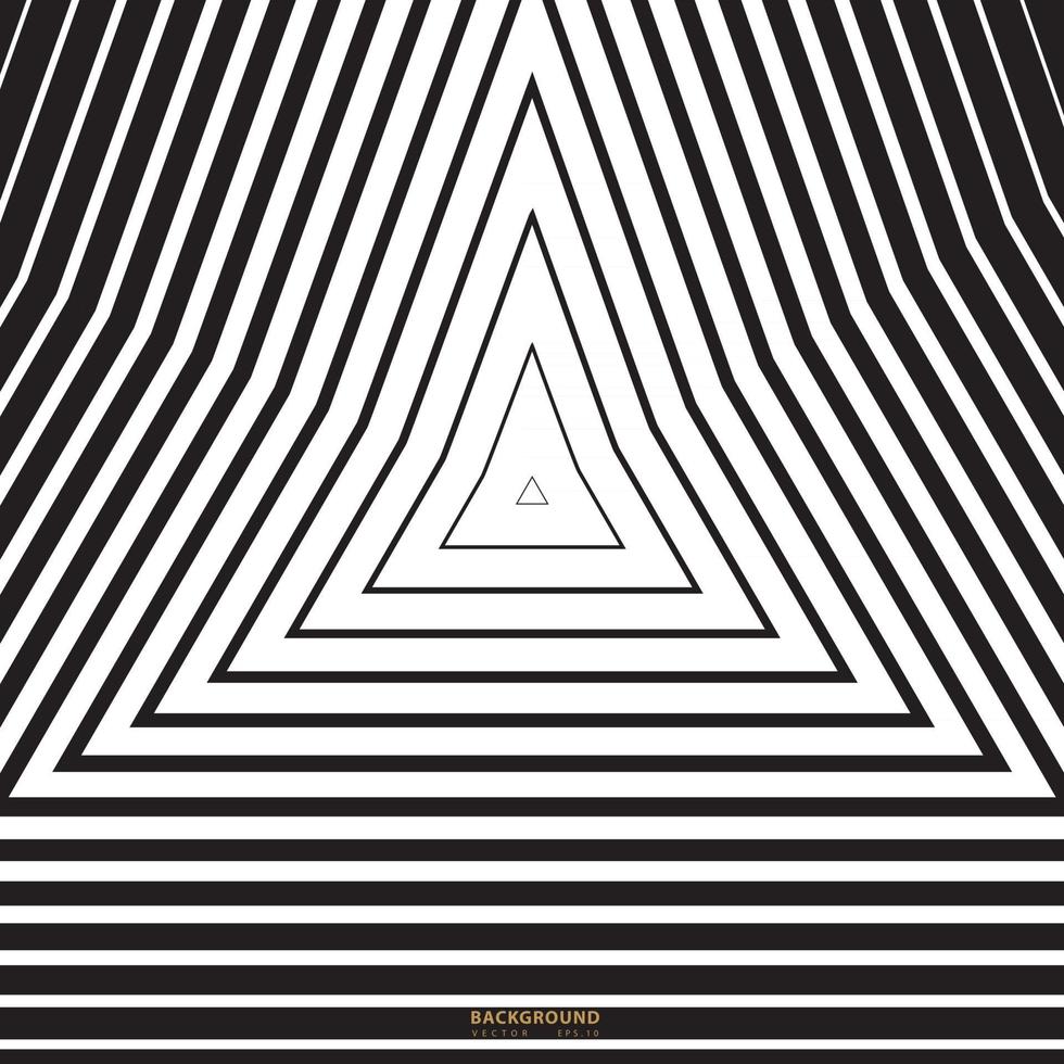 Abstract triangle line geometric background vector