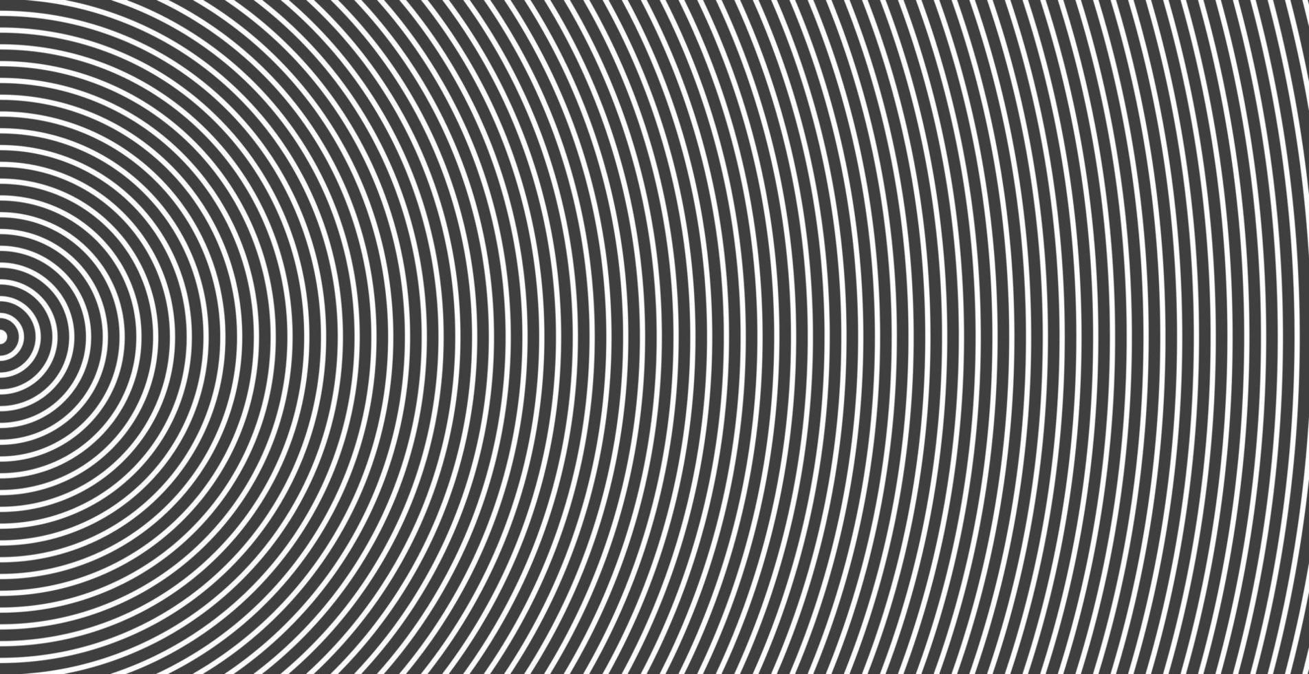 Circle line background sound wave graphics vector