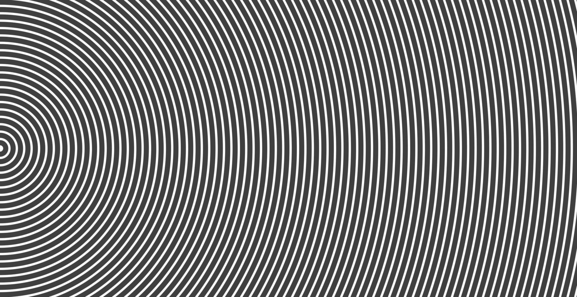 Circle line background sound wave graphics vector