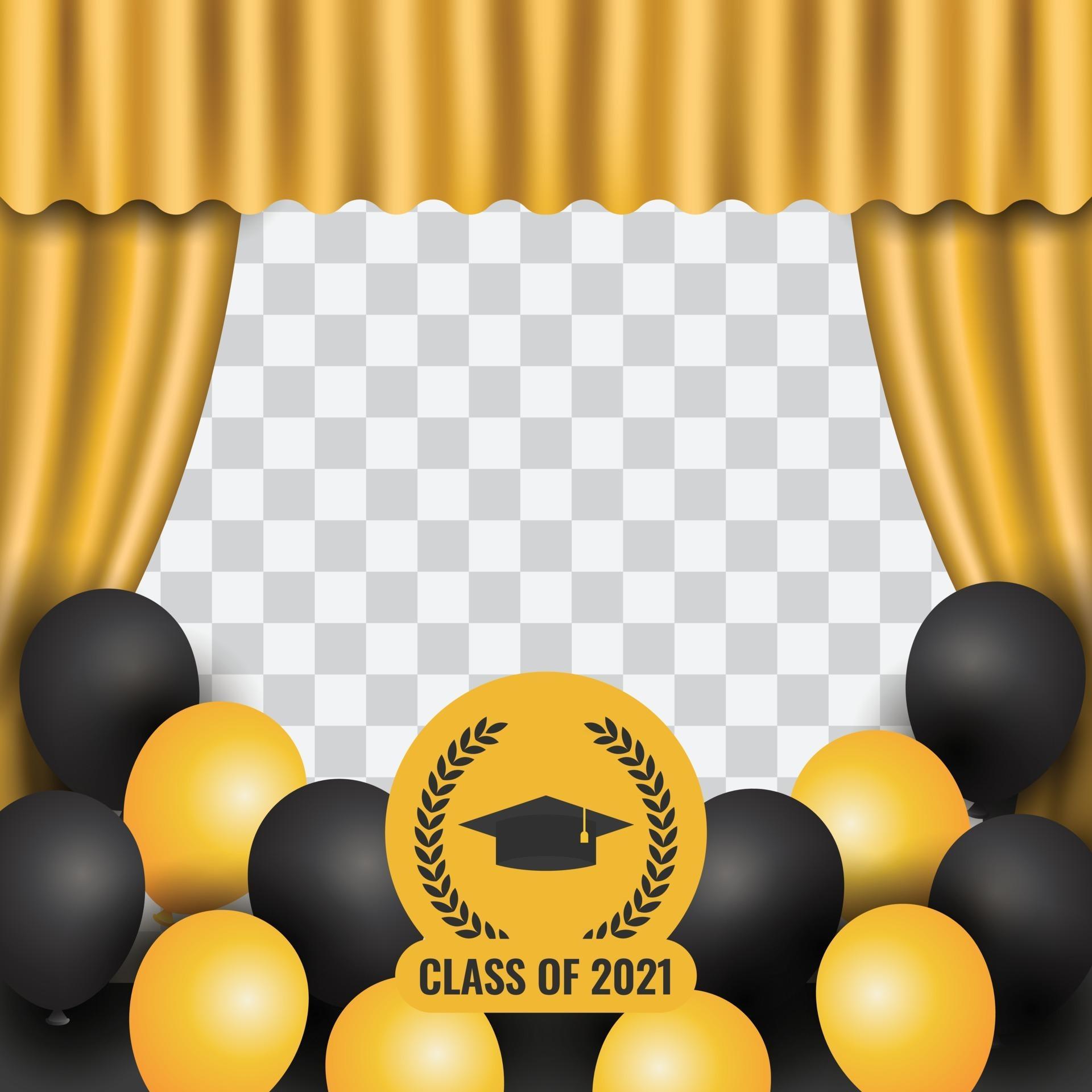 Graduation Background Frame