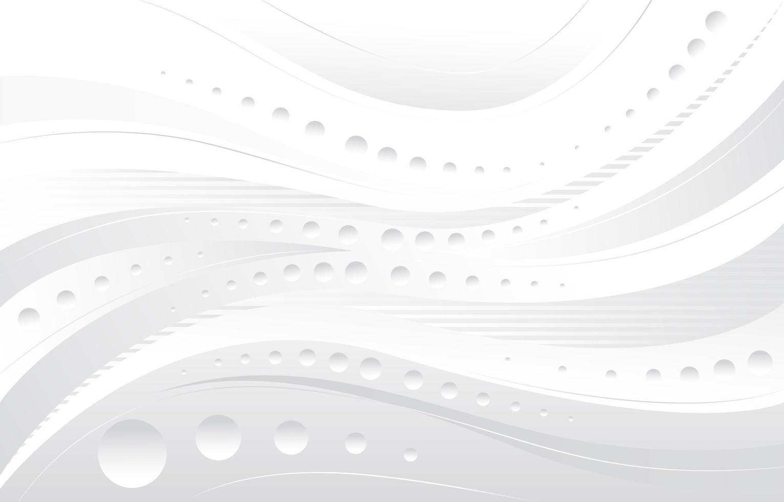 Abstract Gradient White Background vector