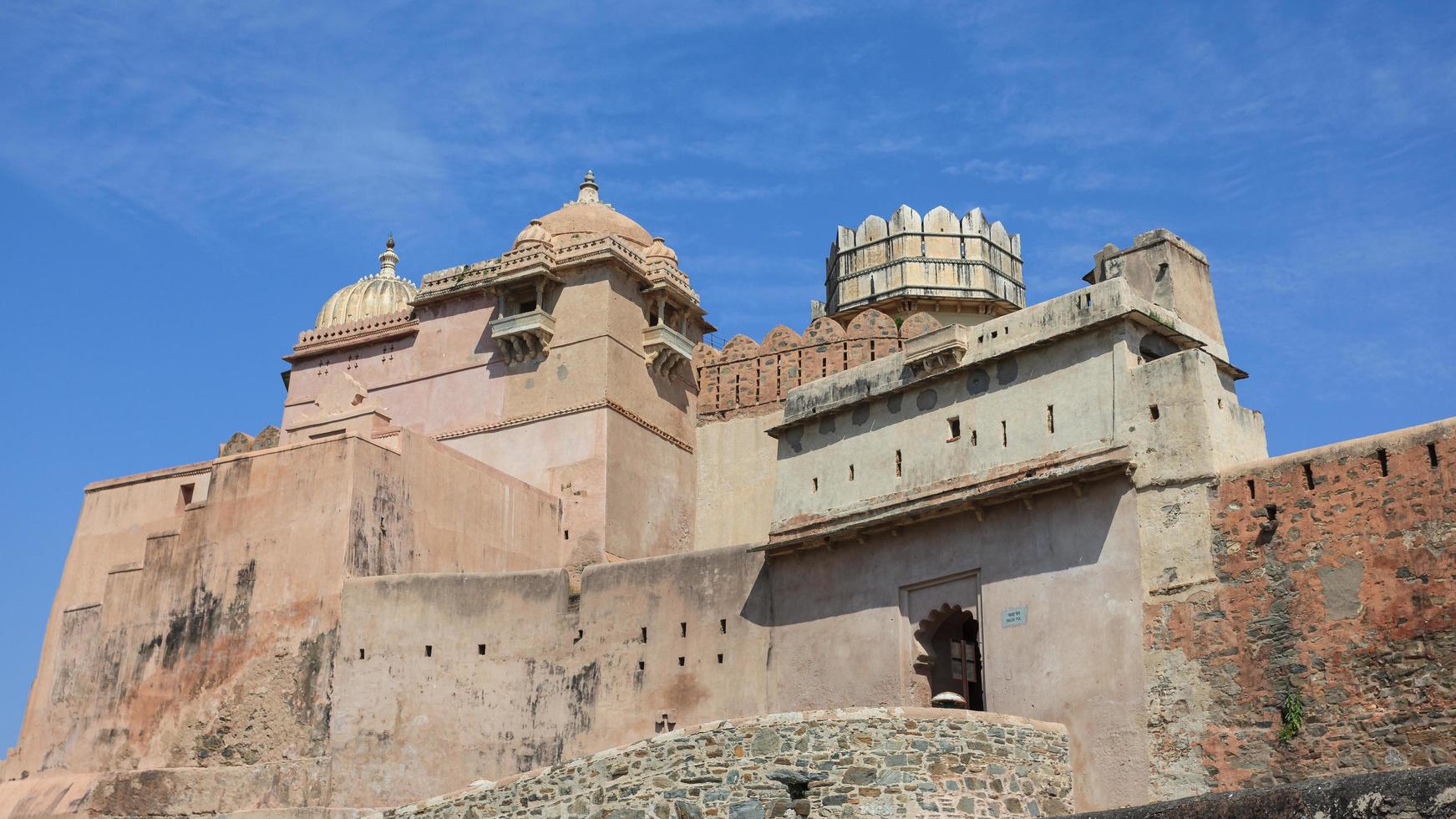 Fuerte de Kumbhalgarh en Rajasthan, India foto