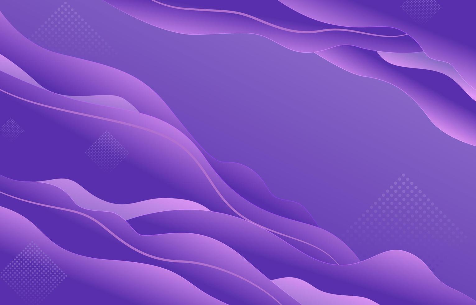 Wavy Abstract Lilac Background vector