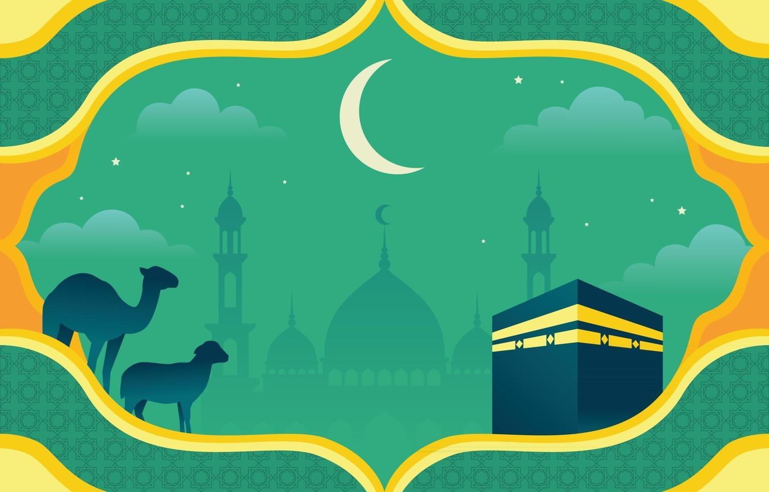 Eid Al Adha Background vector