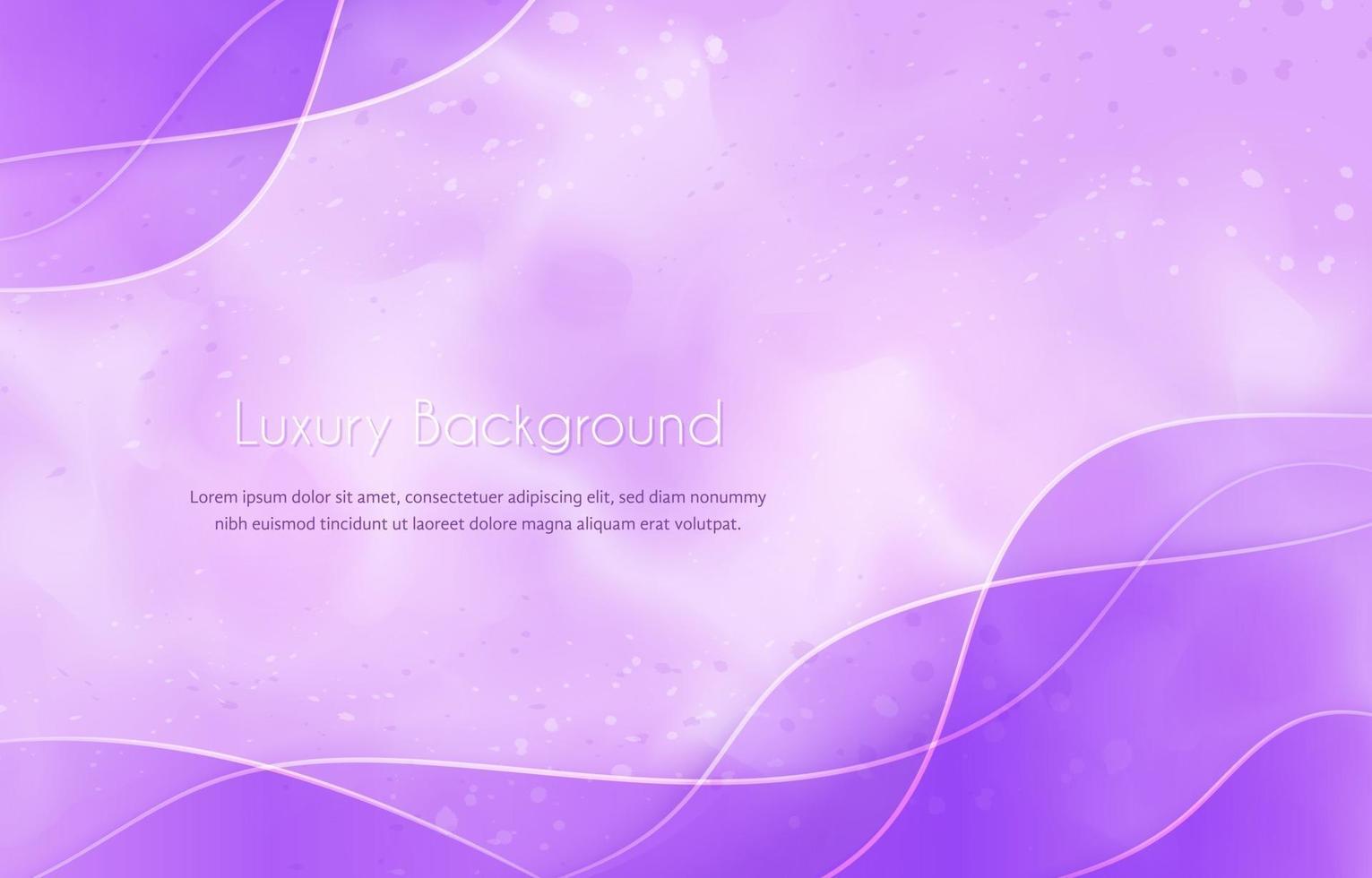 Beauty Wavy Levender Background vector