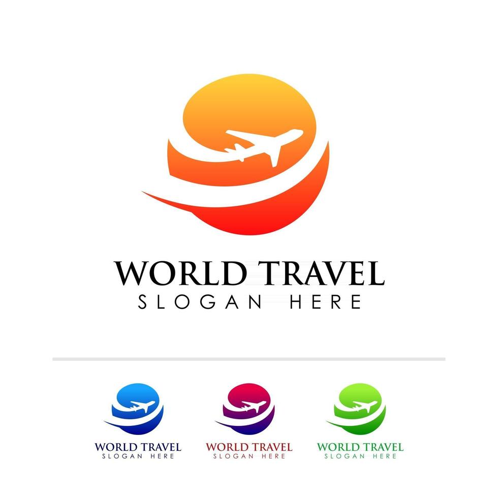 travel agency logo design template 2550086 Vector Art at Vecteezy