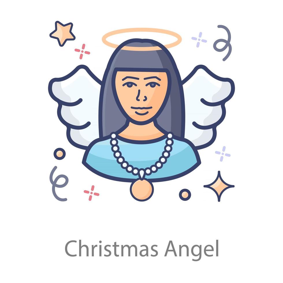 Christmas Angel Design vector