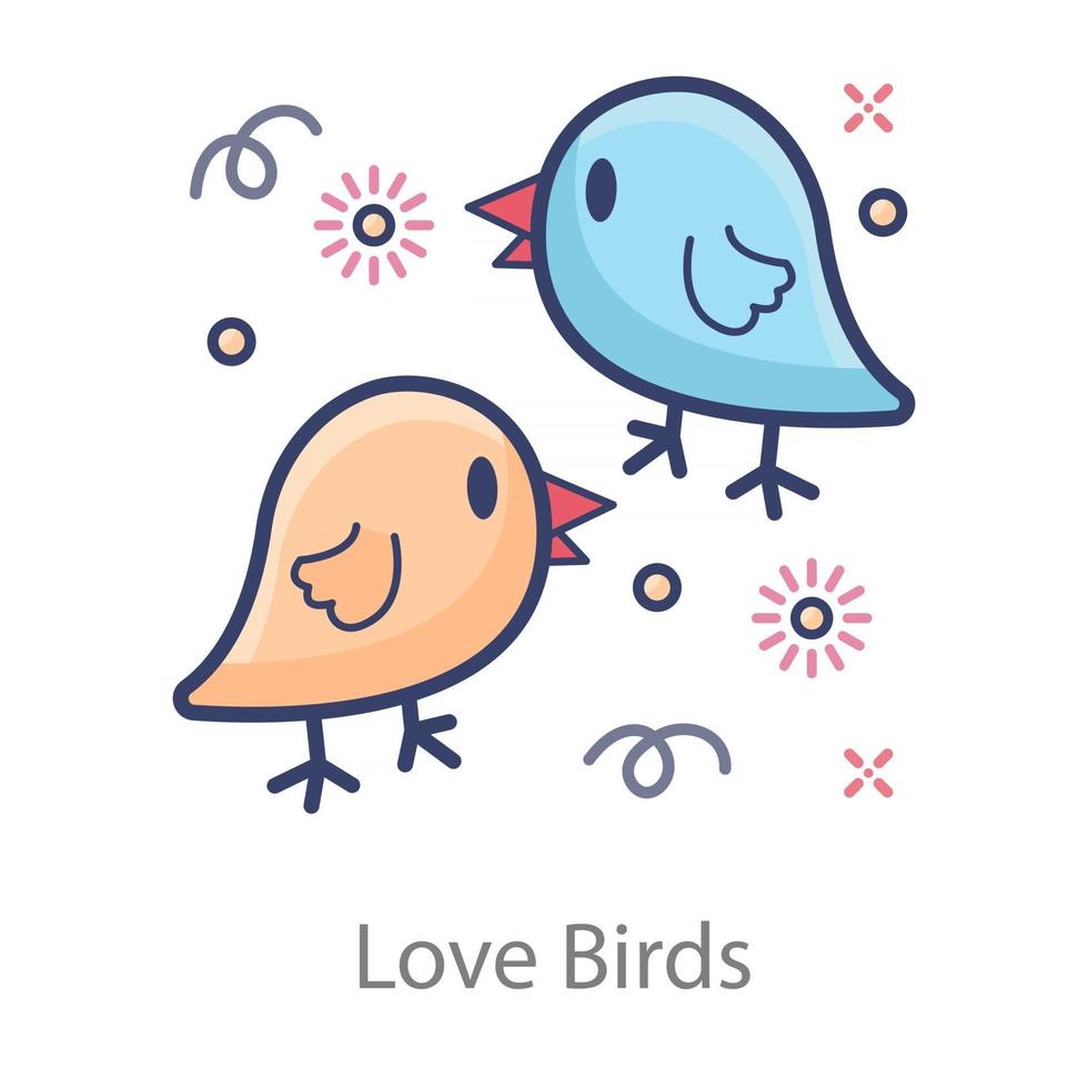 Love Birds Design vector