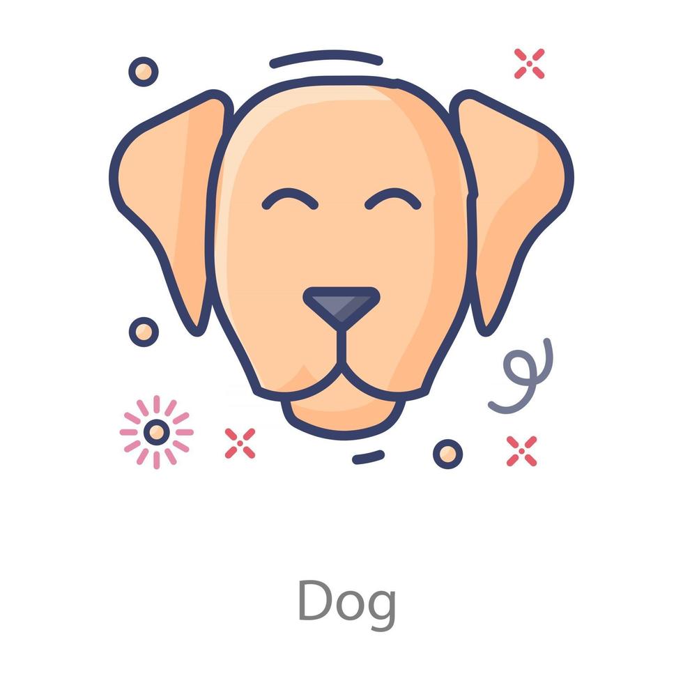 Design of Dog vector