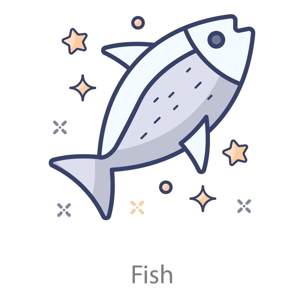 Design of Fish vector