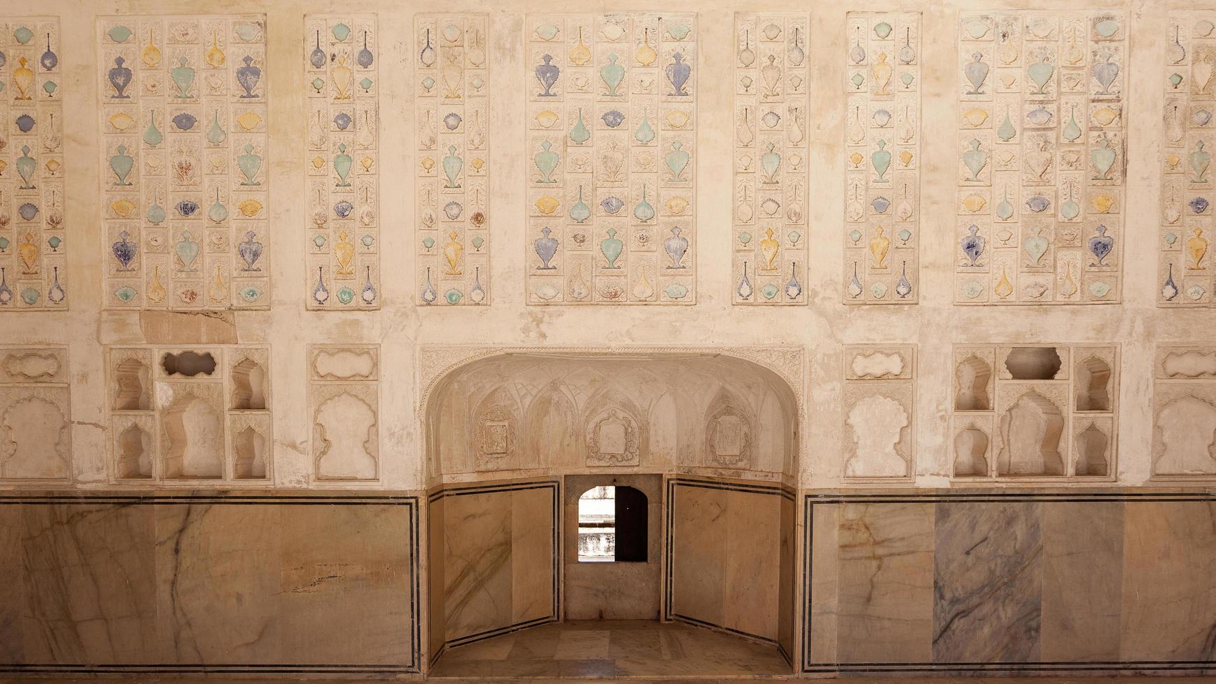 Palacio de ámbar en Jaipur, Rajasthan, India foto