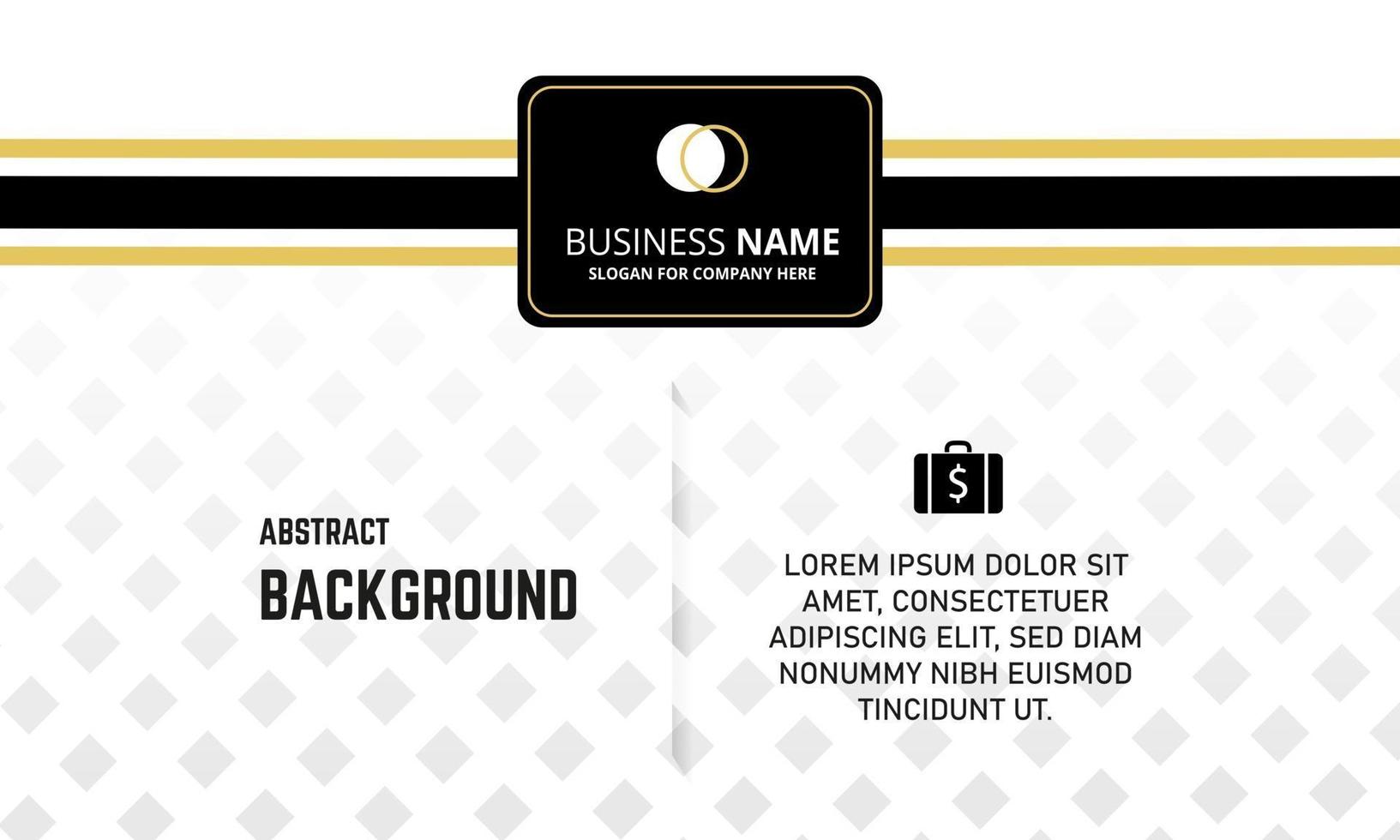 Modern White Business Background With Lines vector