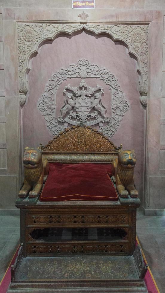 Interior of Bikaner Fort in Bikaner, Rajasthan, India photo