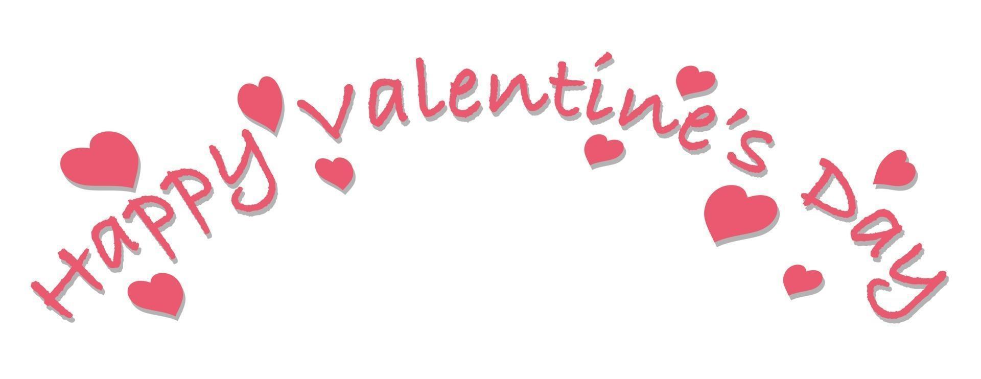 Valentines Day Vector Symbol Illustration Isolated On A White Background