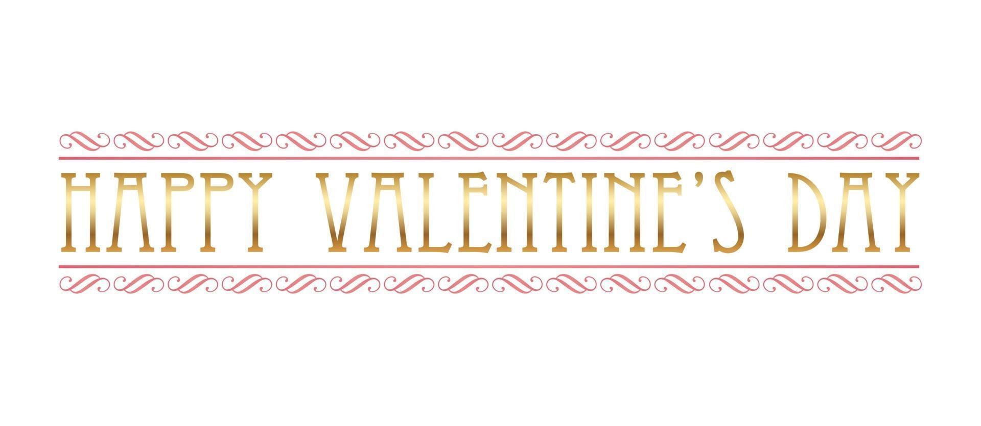 Valentines Day Vector Symbol Illustration Isolated On A White Background