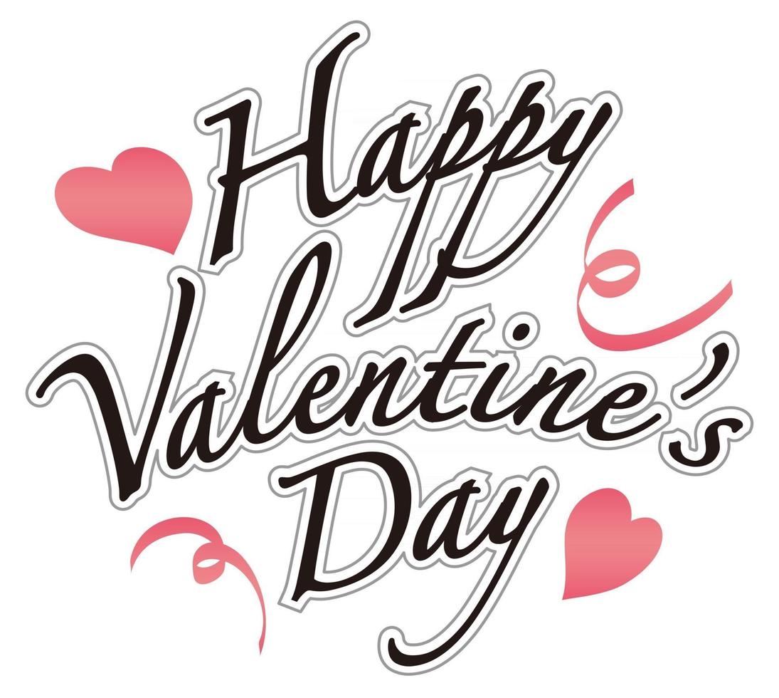 Valentines Day Vector Symbol Illustration Isolated On A White Background