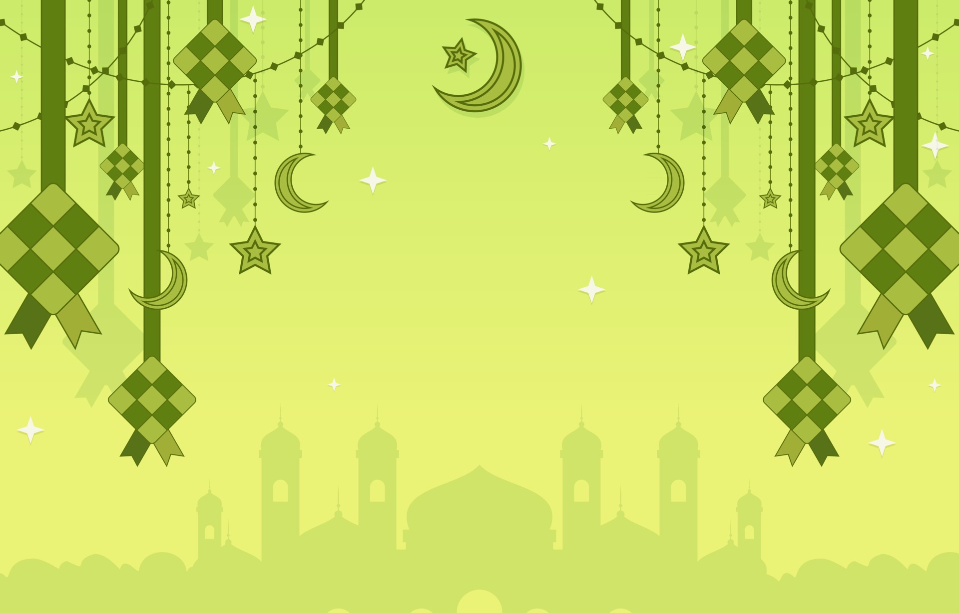 Ketupat Background with Stars 2551508 Vector Art at Vecteezy