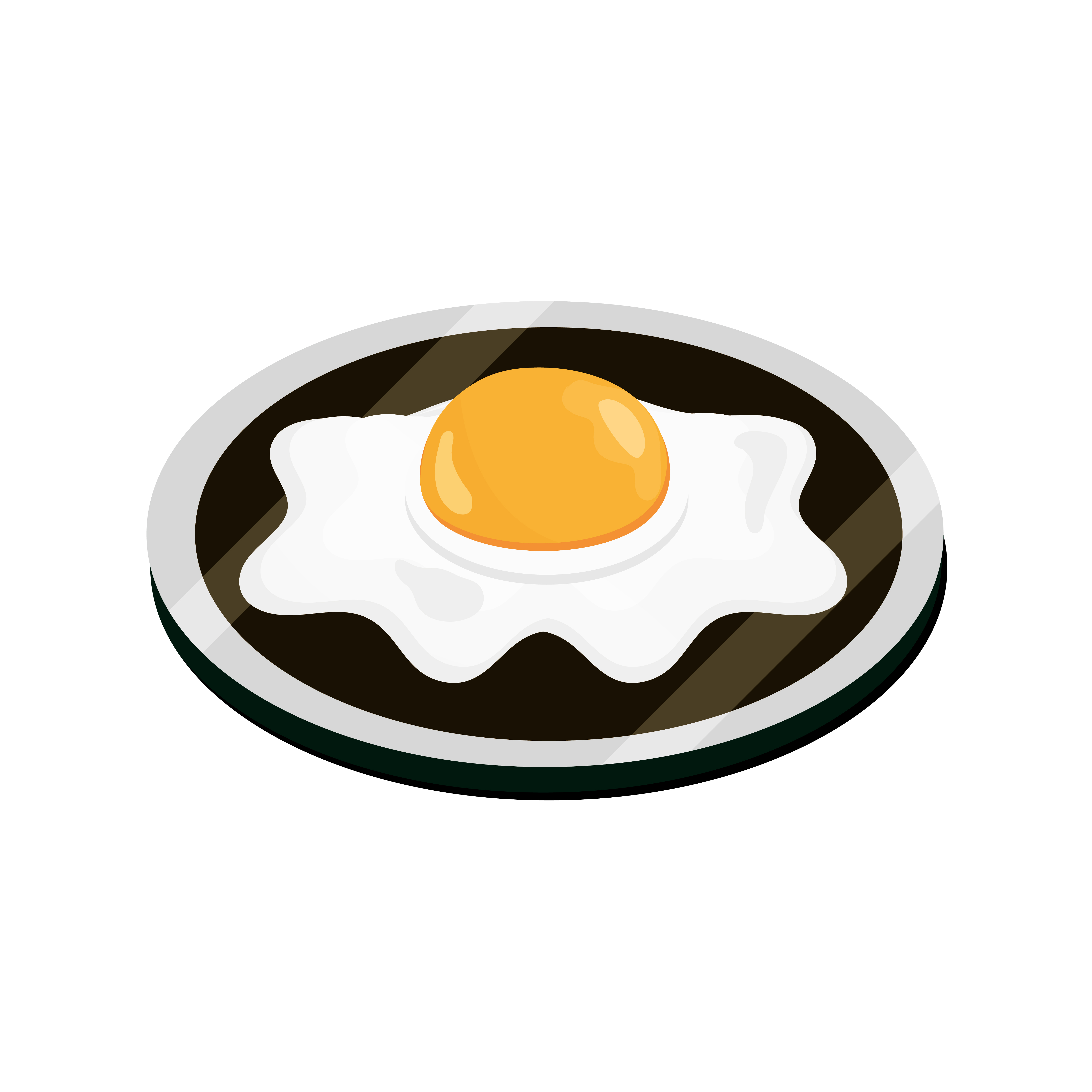 Fried egg - Free food icons