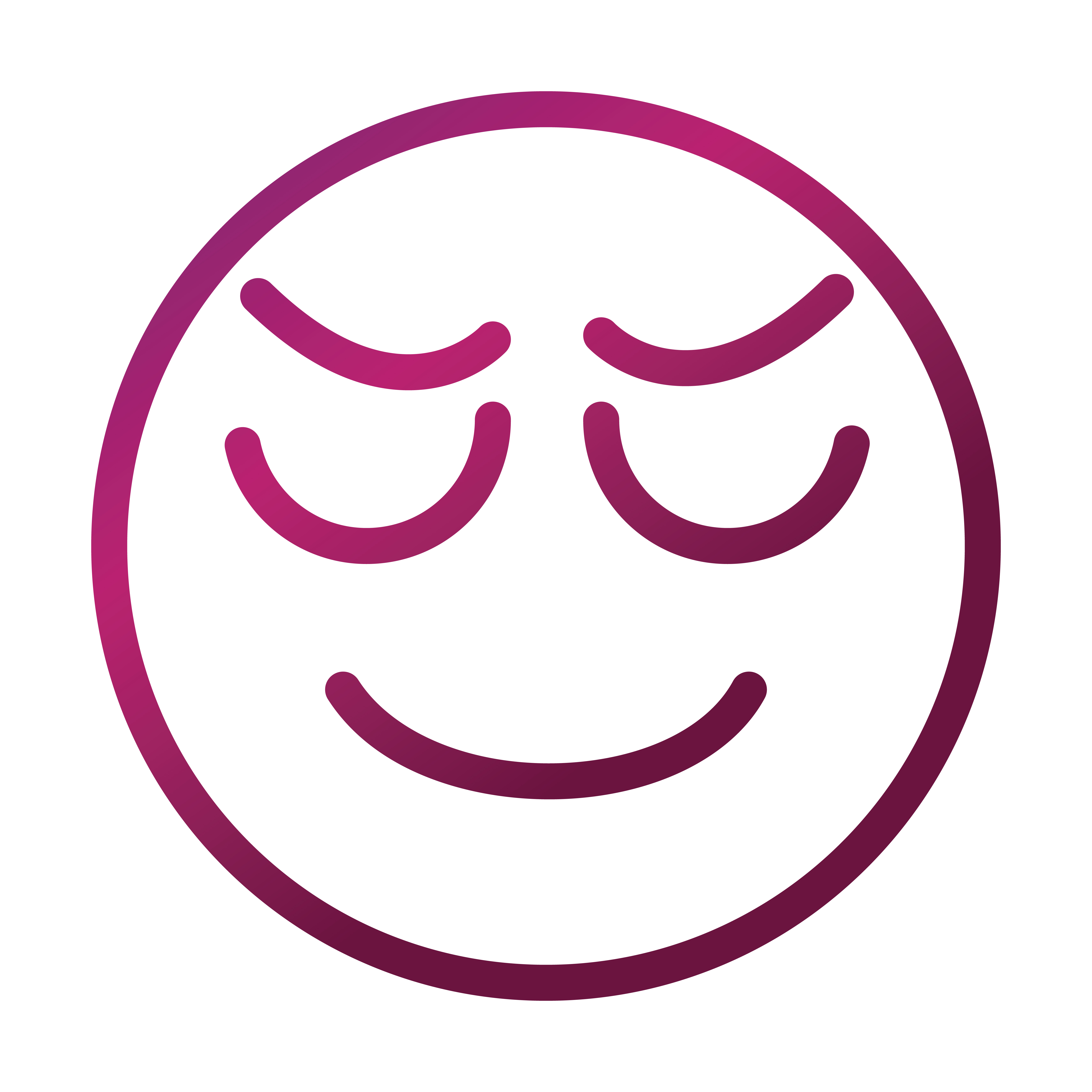 stressed funny smiley emoticon face expression gradient style icon 2552834  Vector Art at Vecteezy