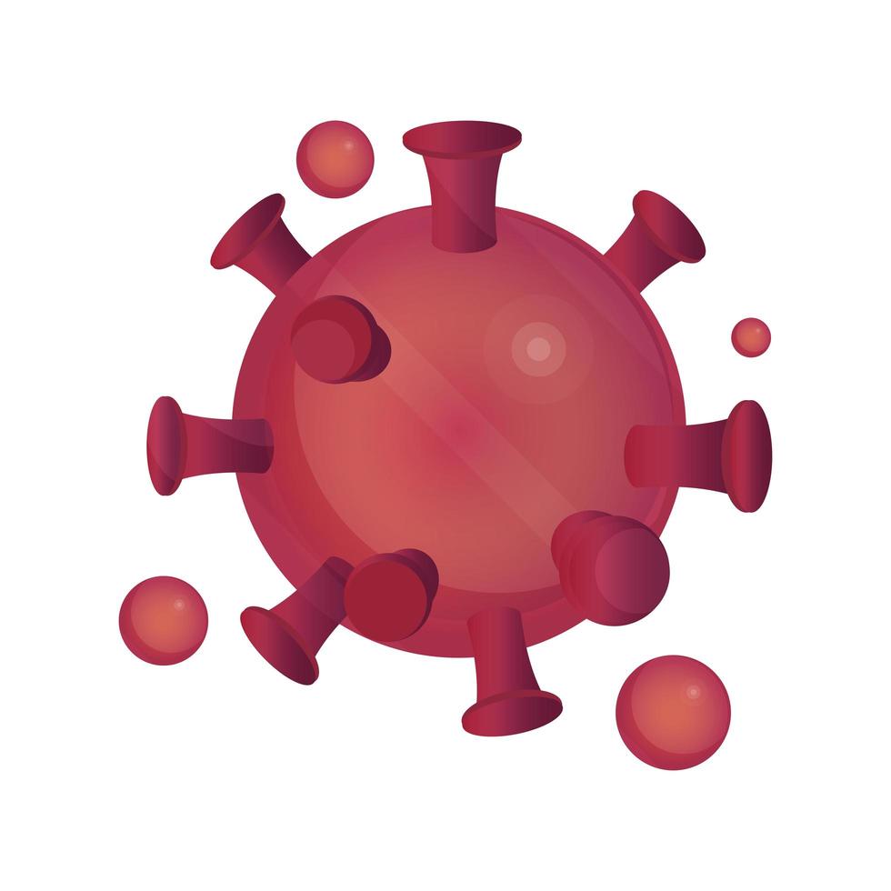 three dimensional virus disease pandemic stop coronavirus covid 19 vector