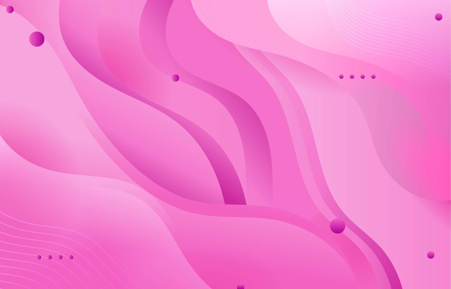 fondo de onda rosa vector