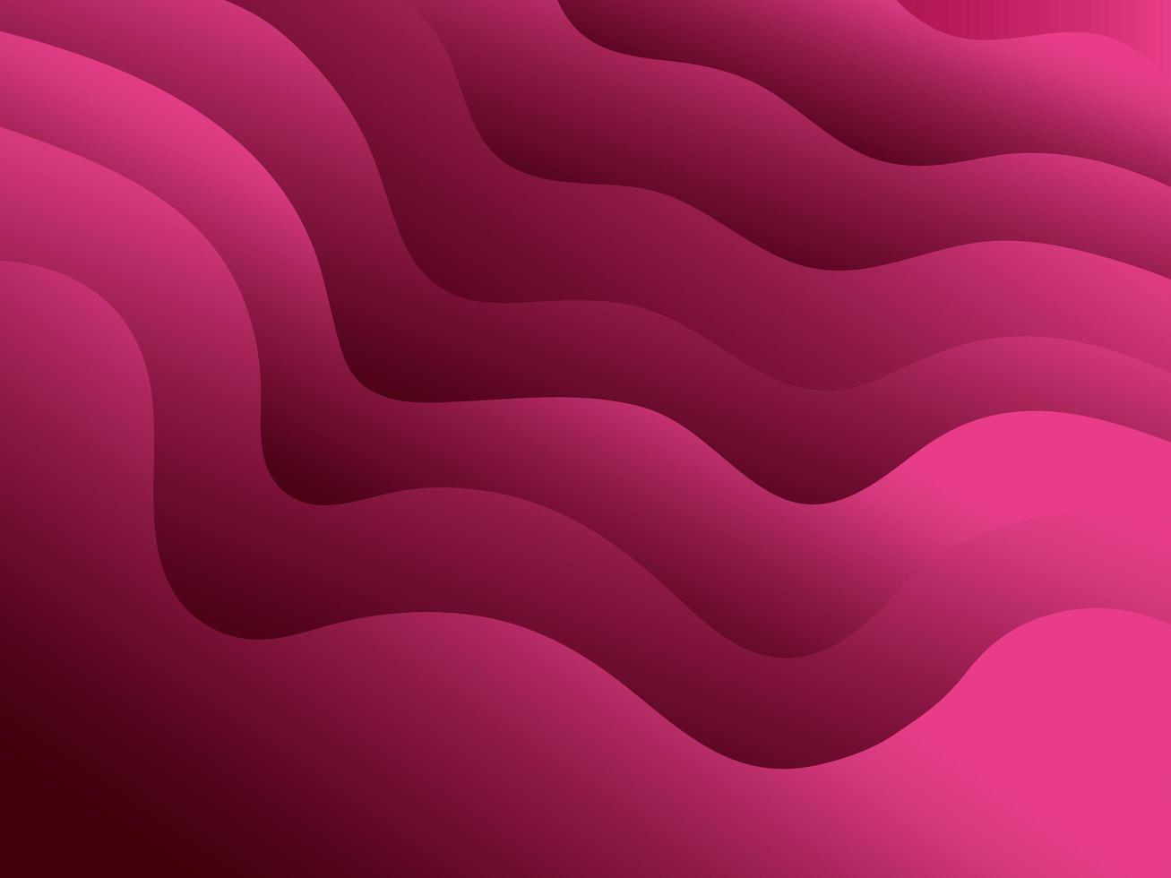 pink color background waves vector