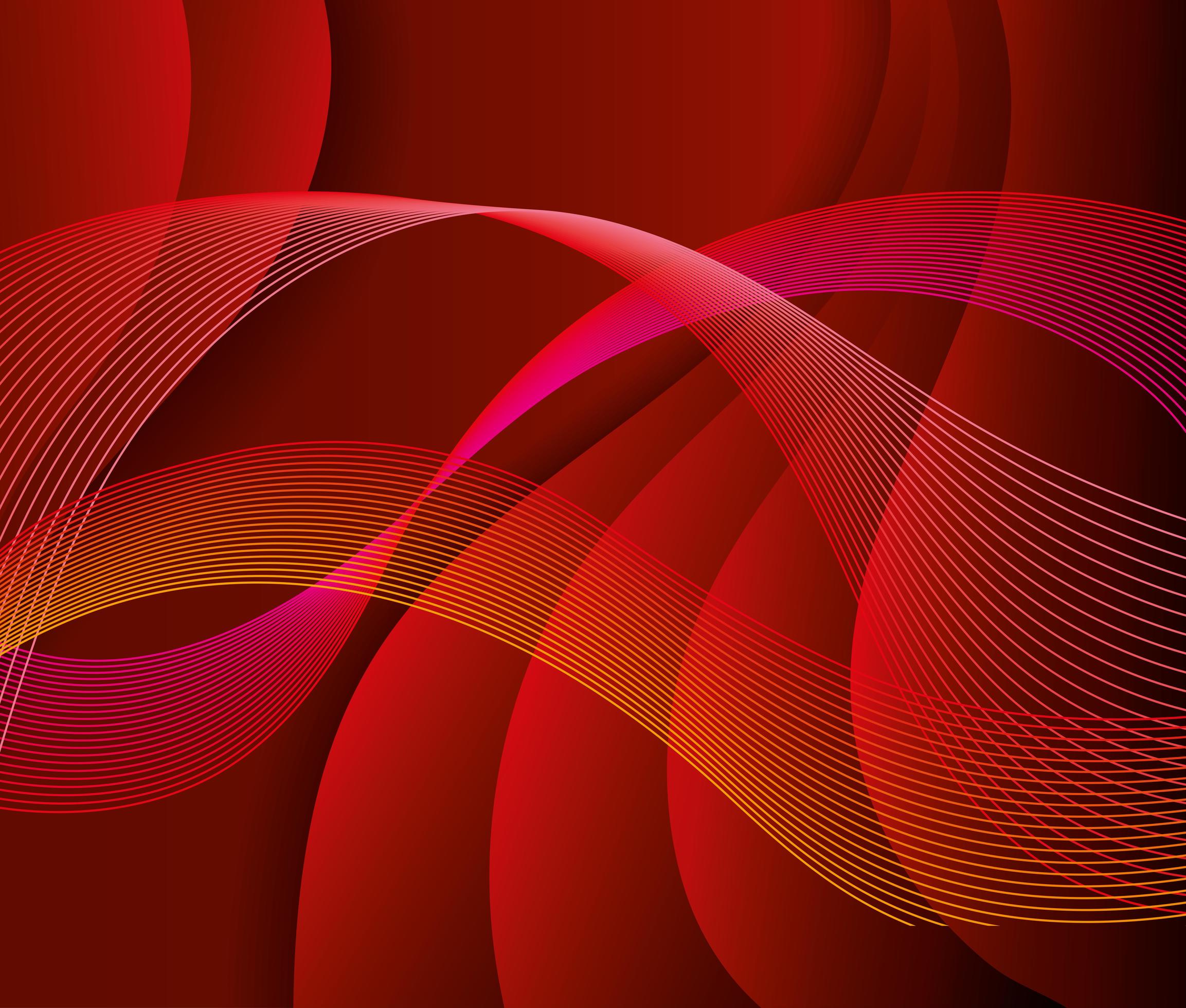 ondas de fondo de color rojo 2554047 Vector en Vecteezy