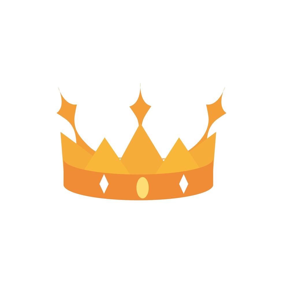 crown monarch jewel treasure luxury vector