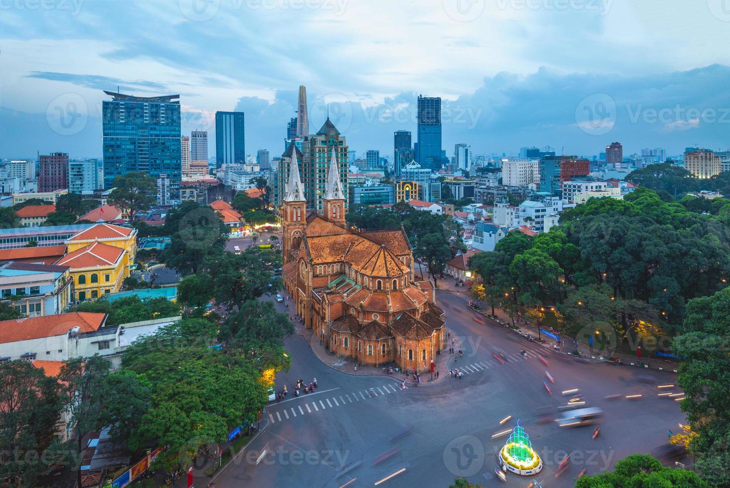 Notre Dame Cathedral Basilica of Saigon Vietnam photo