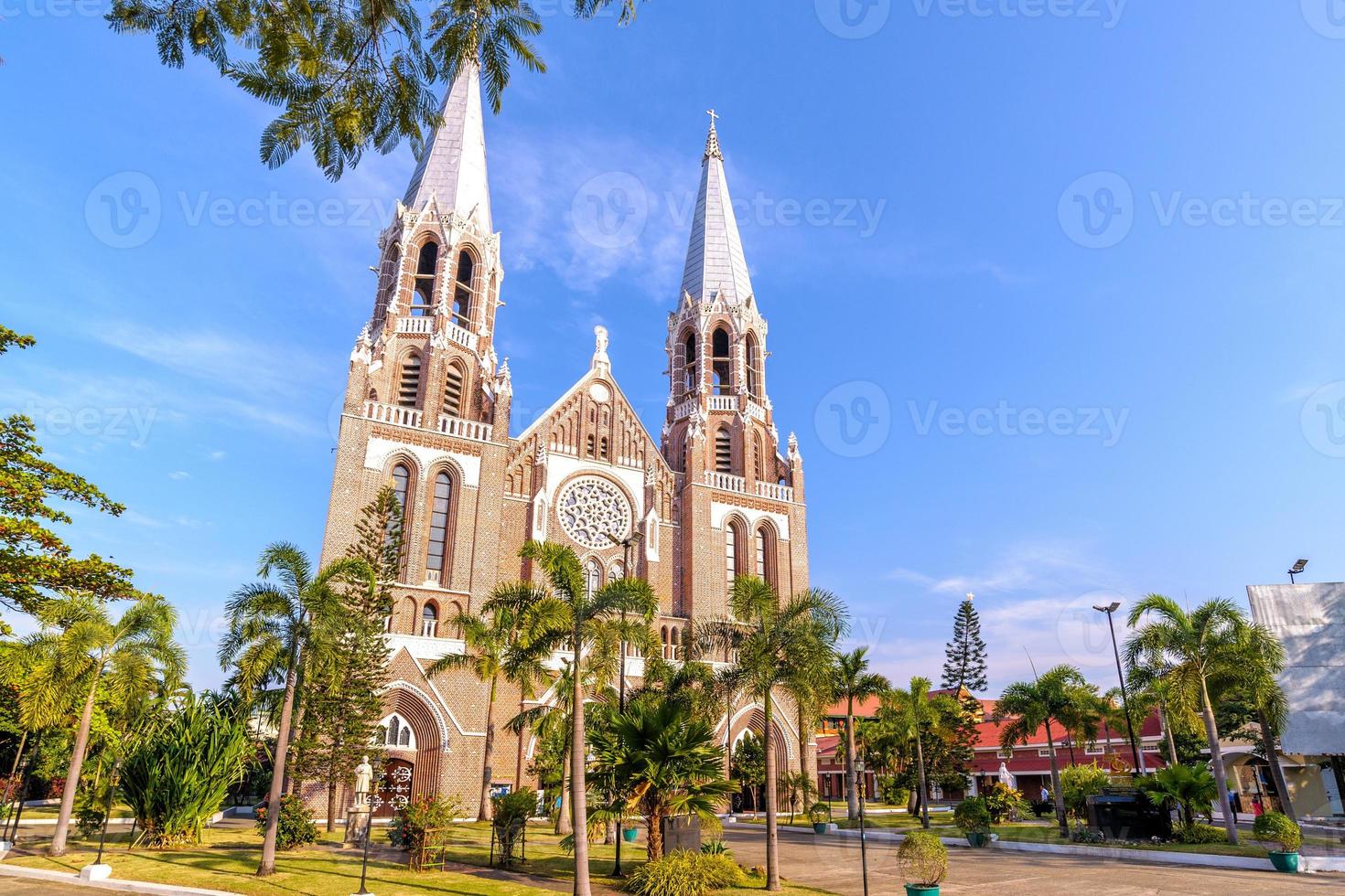 Saint Marys Cathedral at Yangon in Myanmar photo