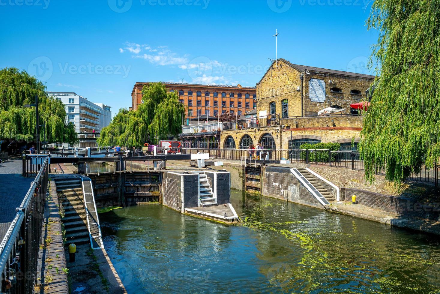 Camden Lock en Londres, Reino Unido foto