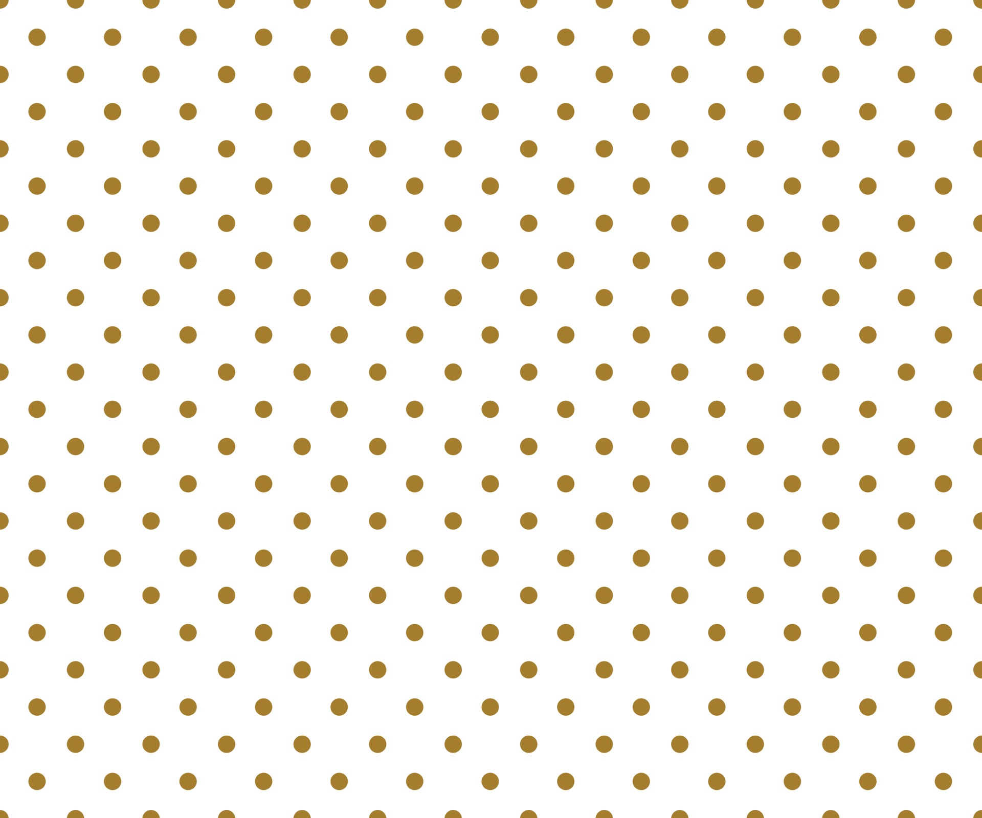 Gold And White Polka Dot Background