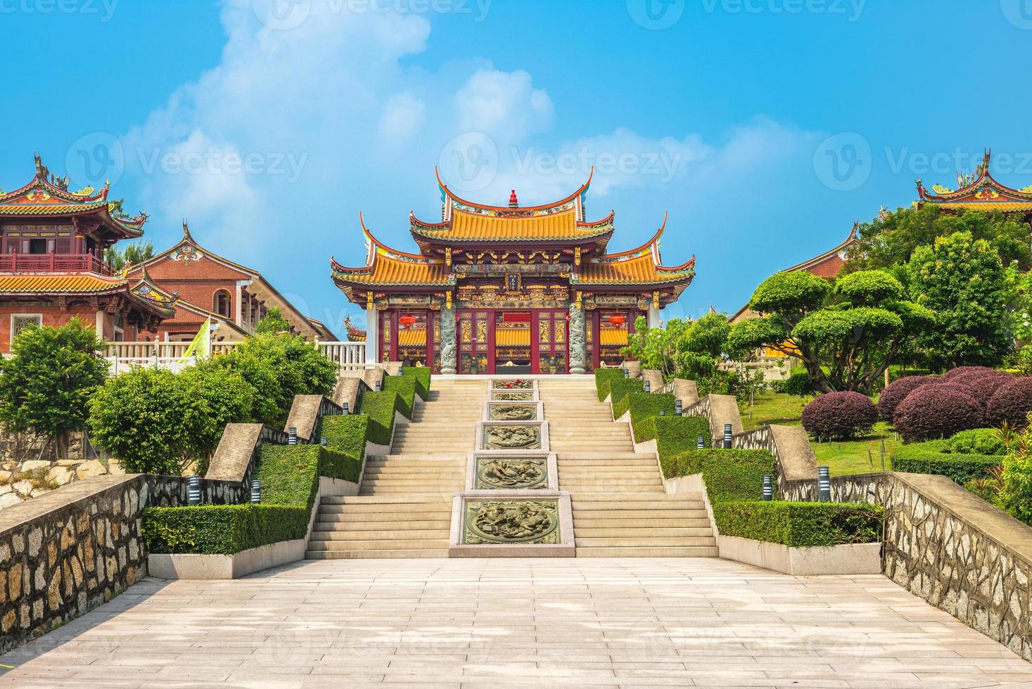 un pueblo cultural de ma en macao, china foto