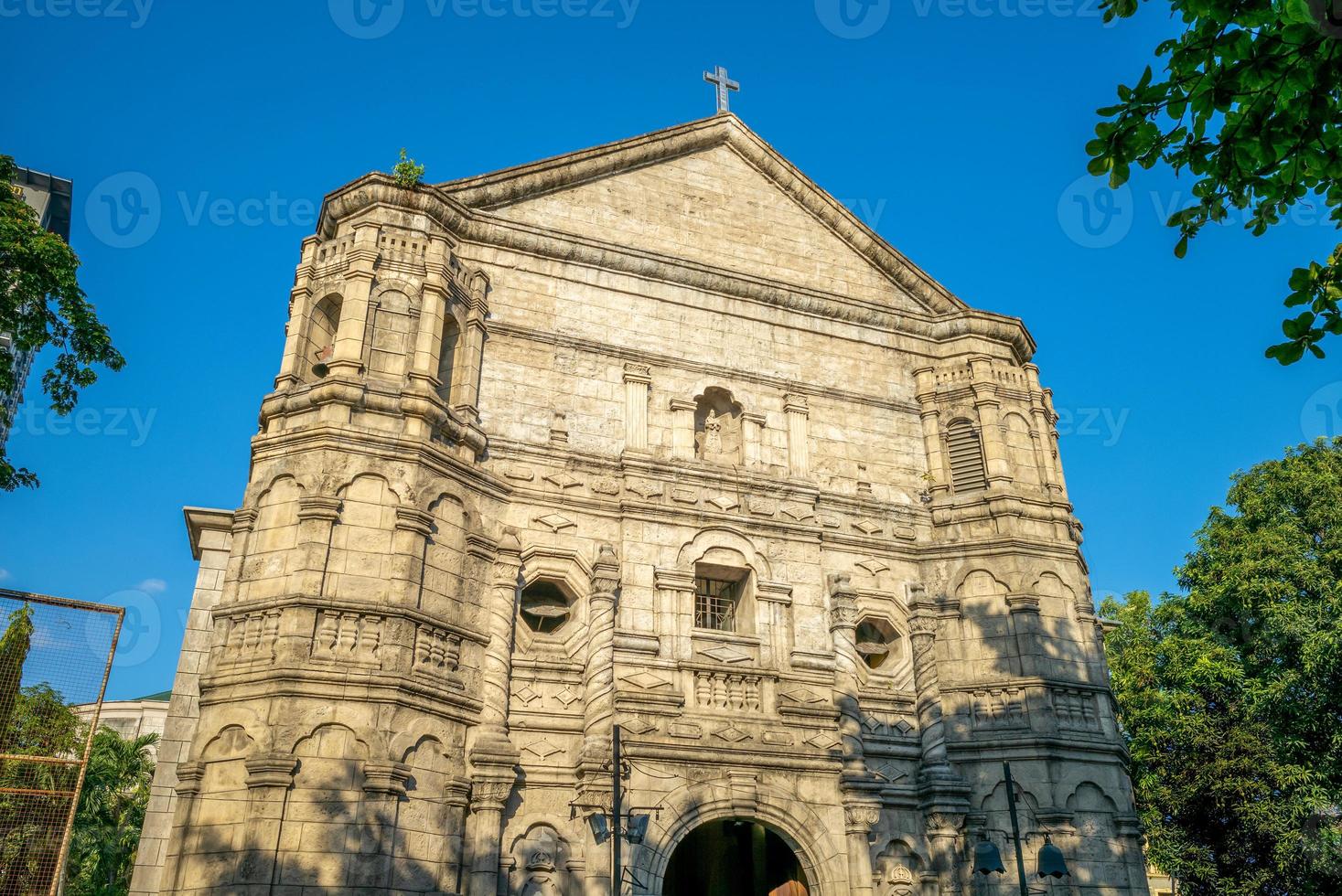 Iglesia católica malato en Manila, Filipinas foto