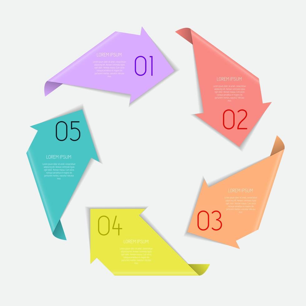 Infographic Templates for Business vector