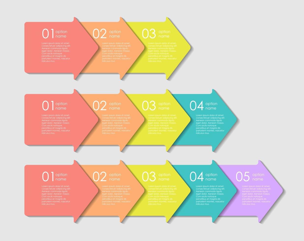 Infographic Templates for Business vector