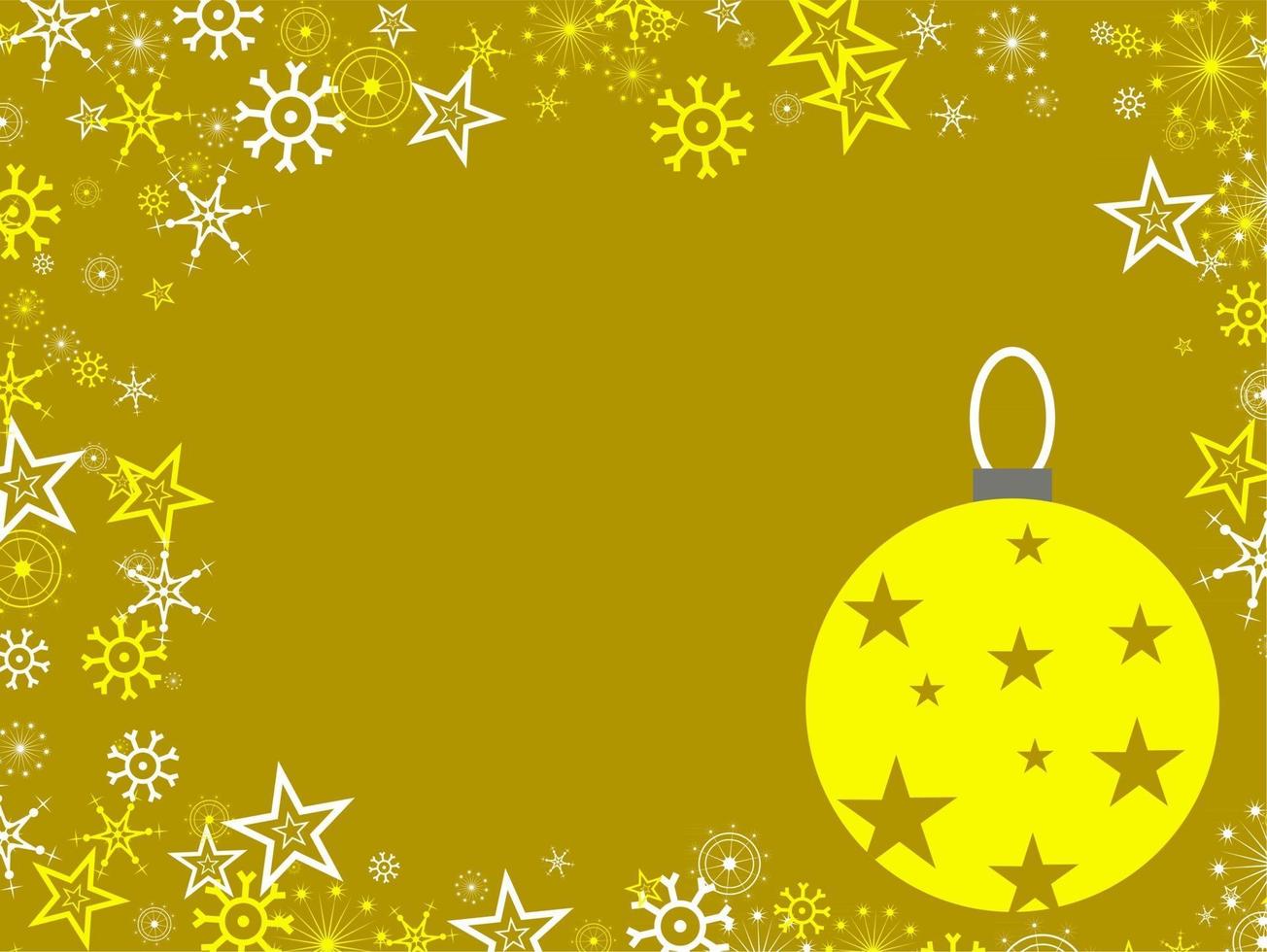 Festive Christmas Bauble Border vector