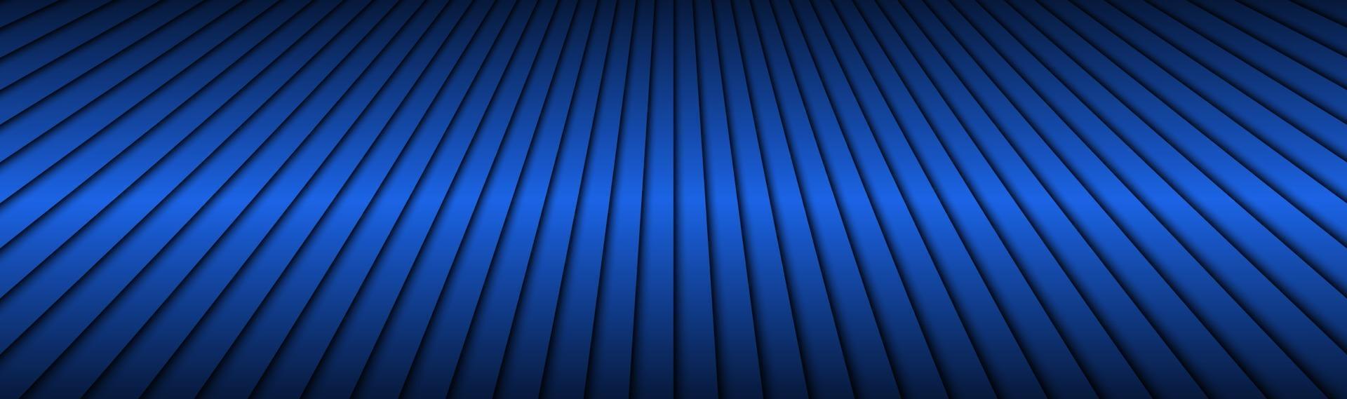 Abstract blue diagonal striped header Modern blue lines pattern background Vector illustration