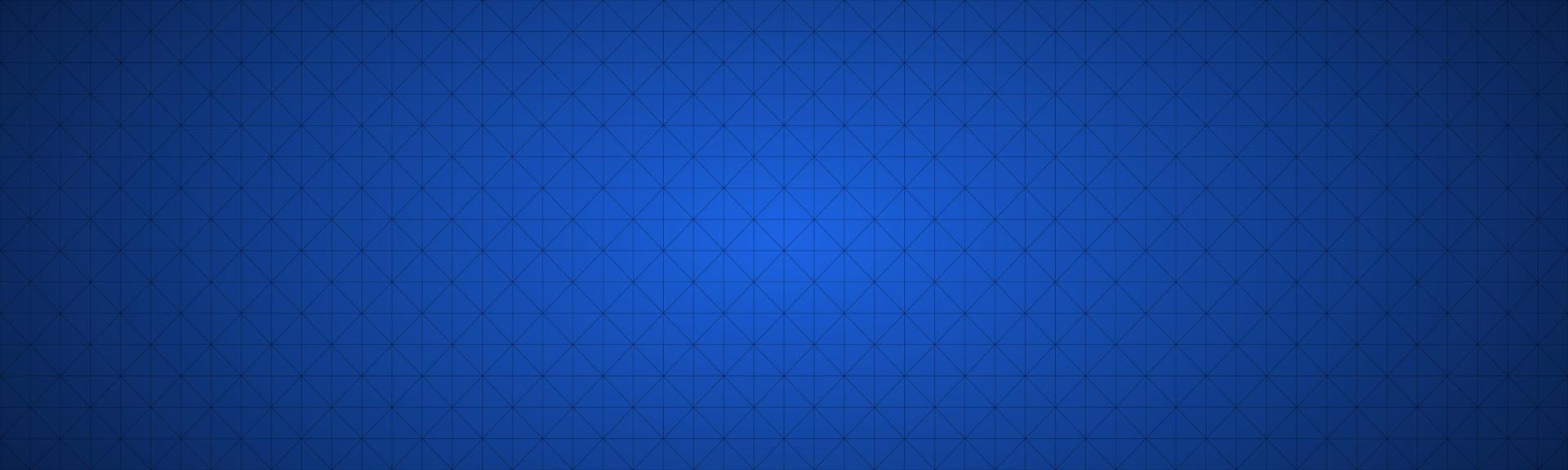 Simple blue vector header composed of a triangular mesh Modern seamless pattern banner background