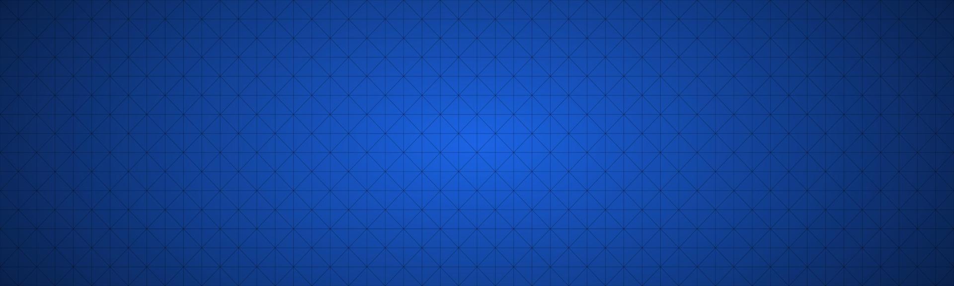 Simple blue vector header composed of a triangular mesh Modern seamless pattern banner background