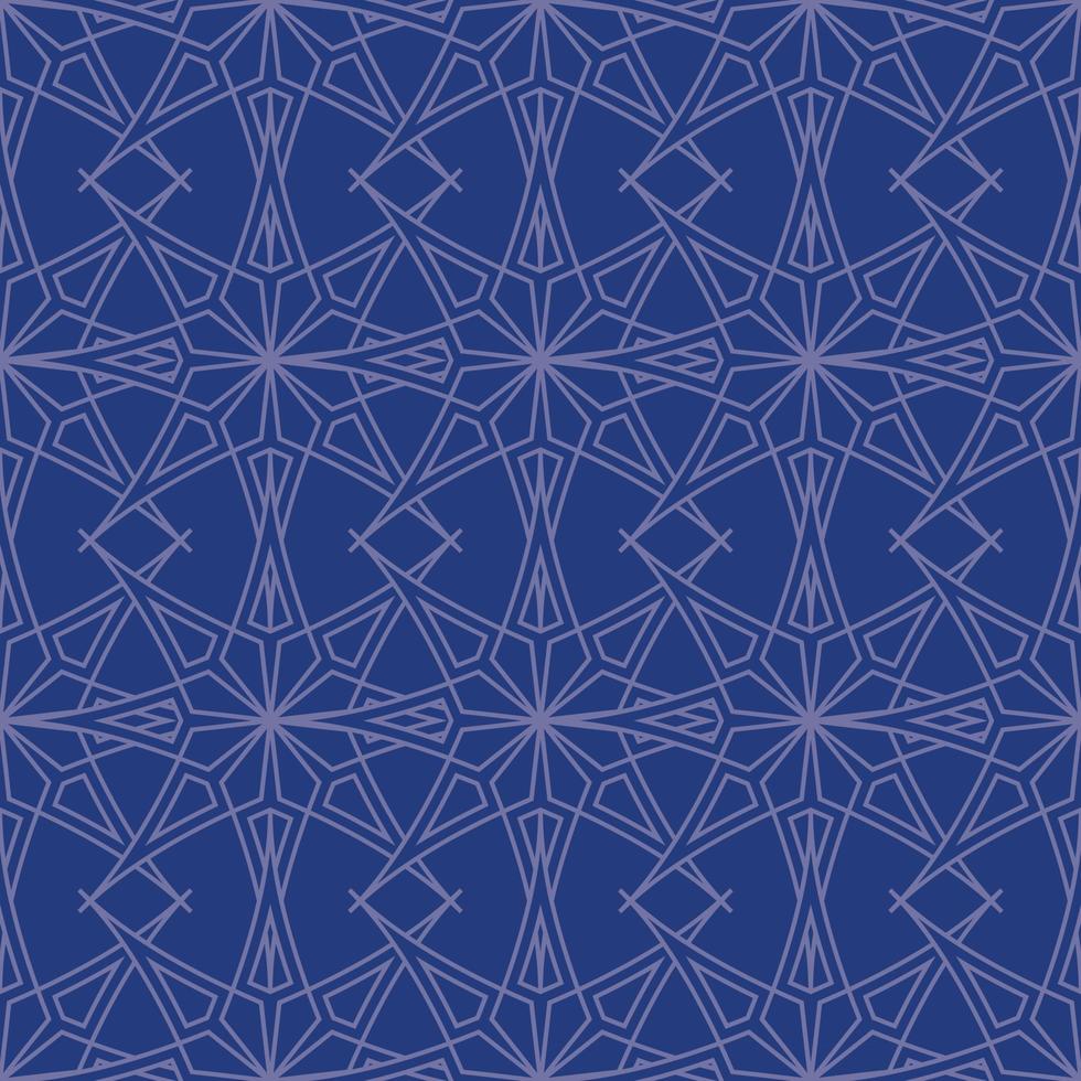 Geometric fabric abstract ethnic pattern vector