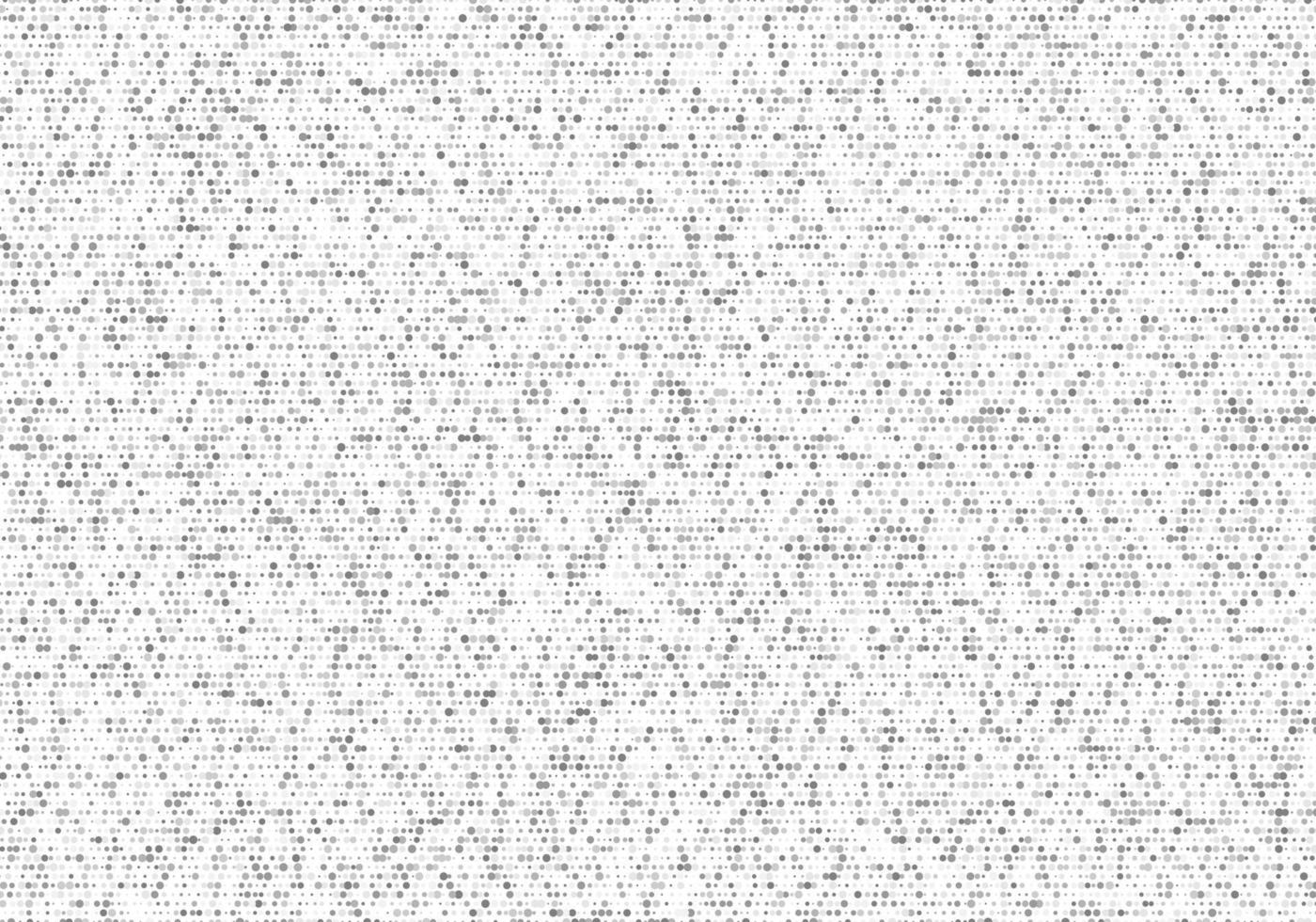 Abstract random grey dotted monochrome pattern or circles of different sizes background and texture vector
