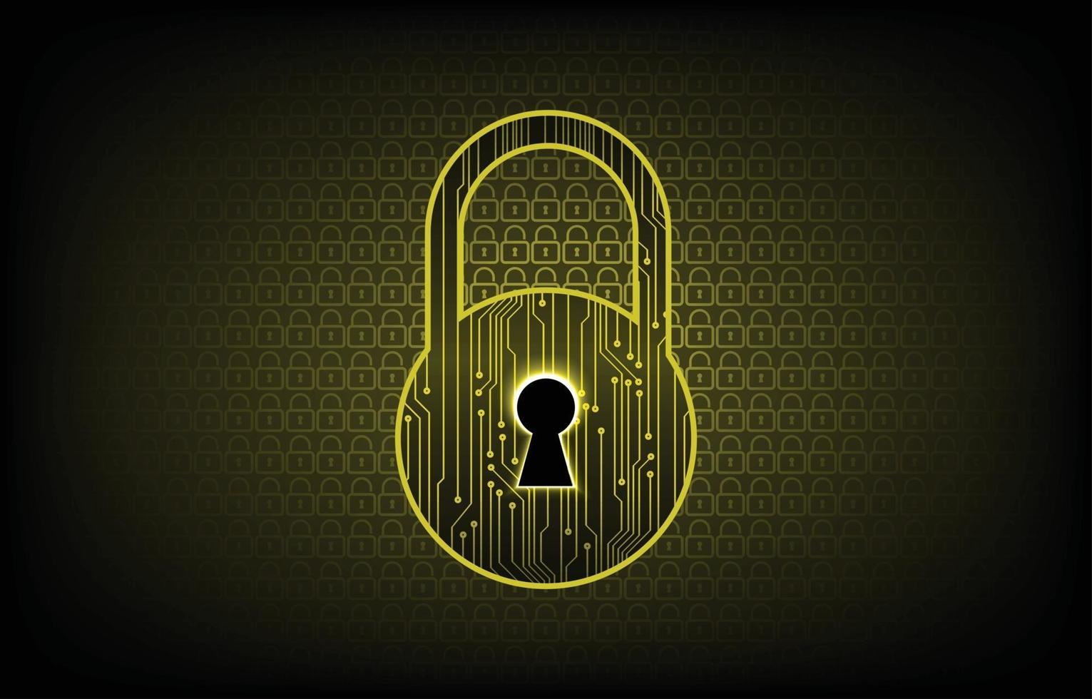 Closed Padlock on digital background cyber security 2562429 Vector Art at  Vecteezy