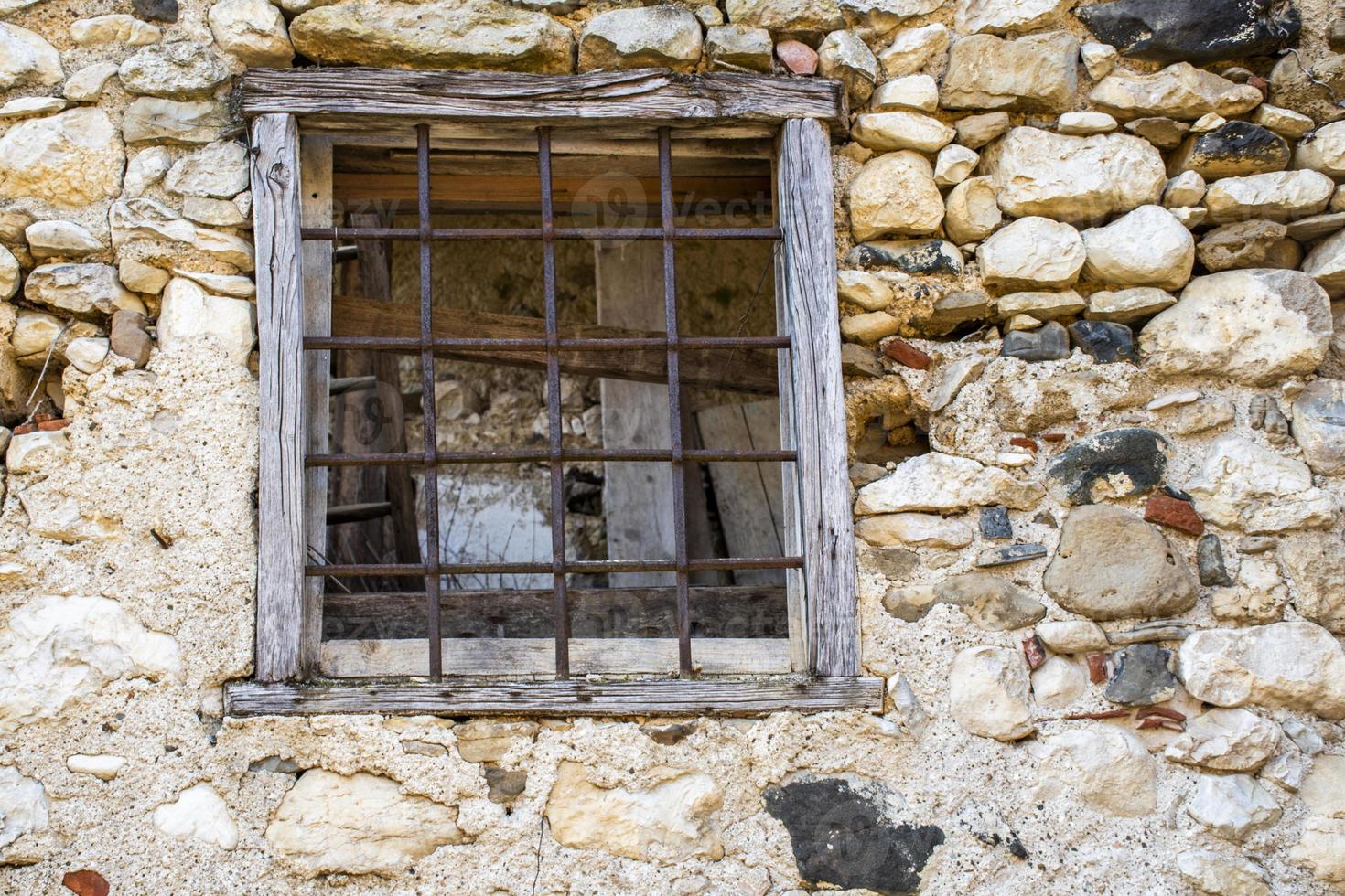 ventana con hierro foto