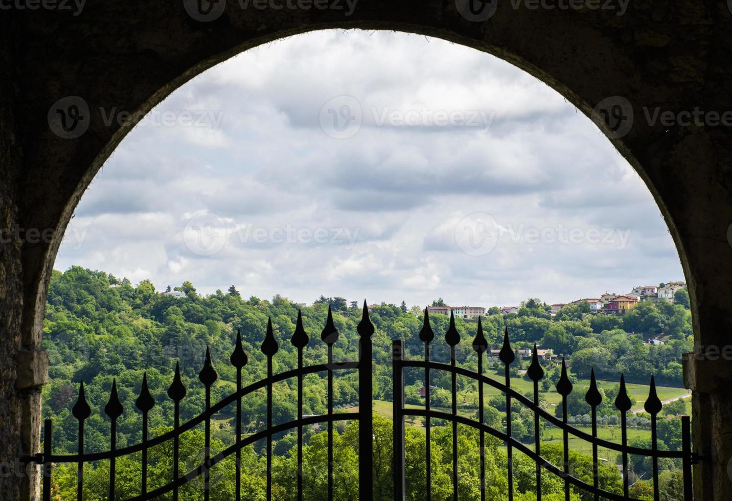 vista desde la villa foto