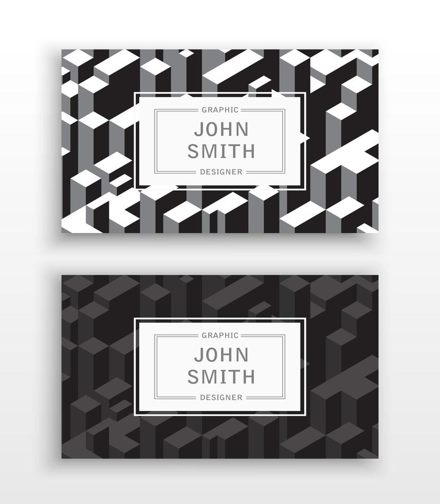 Templates business cards vector