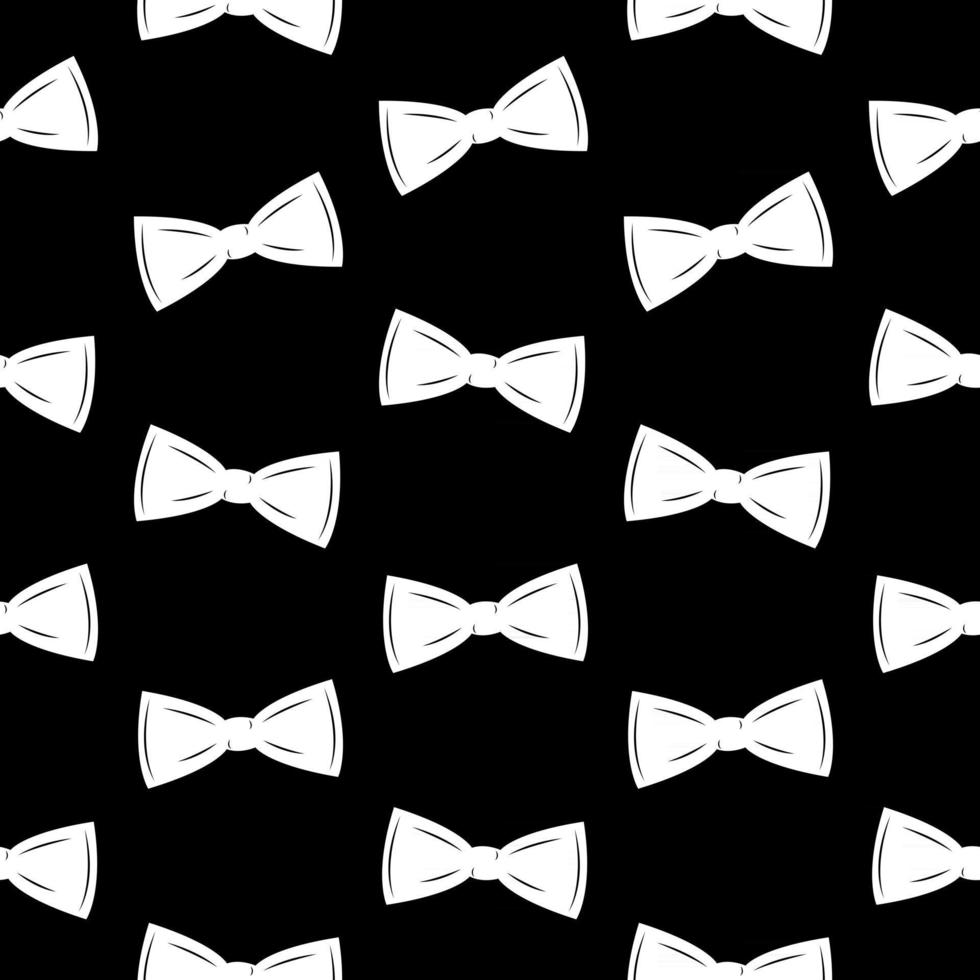 Bow Tie Seamless Pattern, Father's Day Background vector