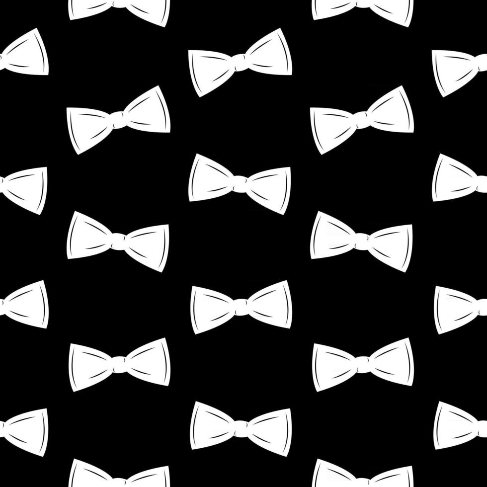 Bow Tie Seamless Pattern, Father's Day Background vector